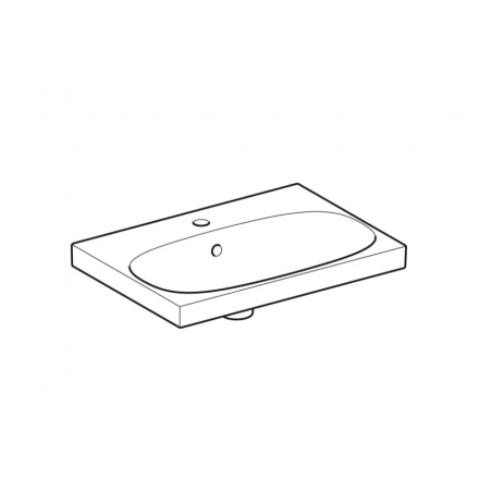 Geberit Acanto, Lavabo compatto