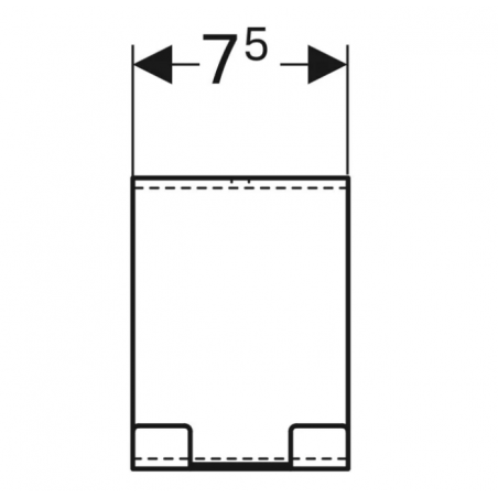 Geberit Acanto, Crochet porte-serviettes