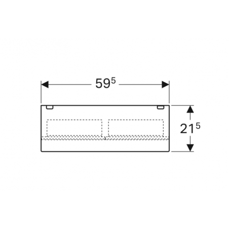 Geberit Acanto, Miroirs