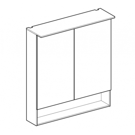 Geberit Acanto, Container mirrors