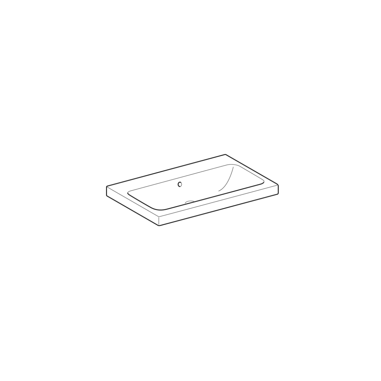 Geberi iCon, Evier sans trou