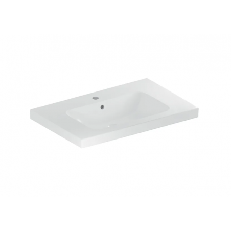 Geberit iCon, Lavabo con ripiano e foro centrale