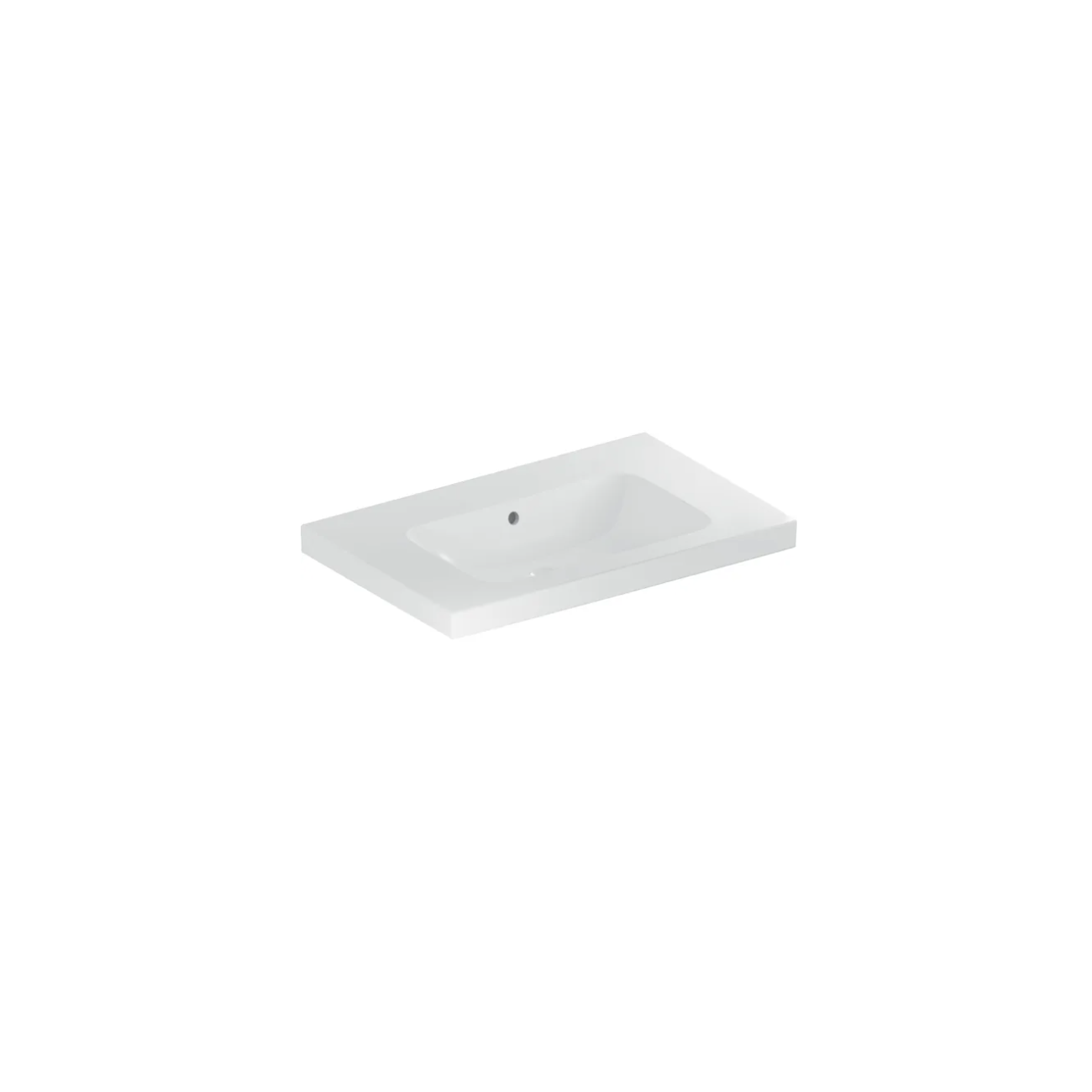 Geberit iCon, Lavabo con ripiano senza foro