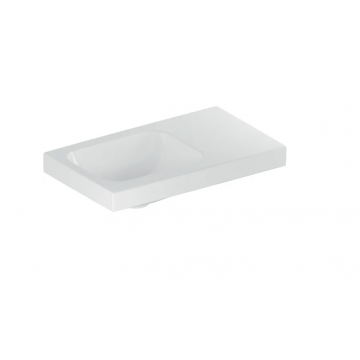 Geberit iCon, Lavamani con ripiano asimmetrico a destra 53 cm SFR