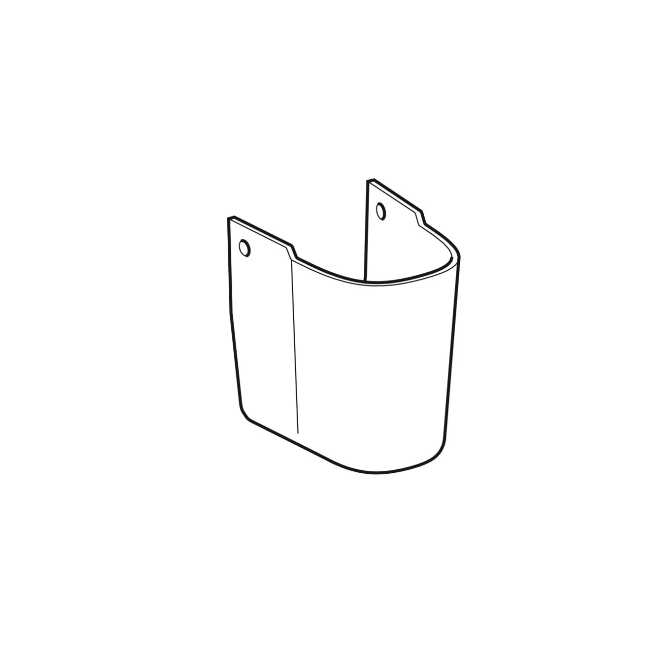 Geberit Smyle, Demi-colonne