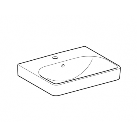 Geberit Smyle, Lavabo rettangolare