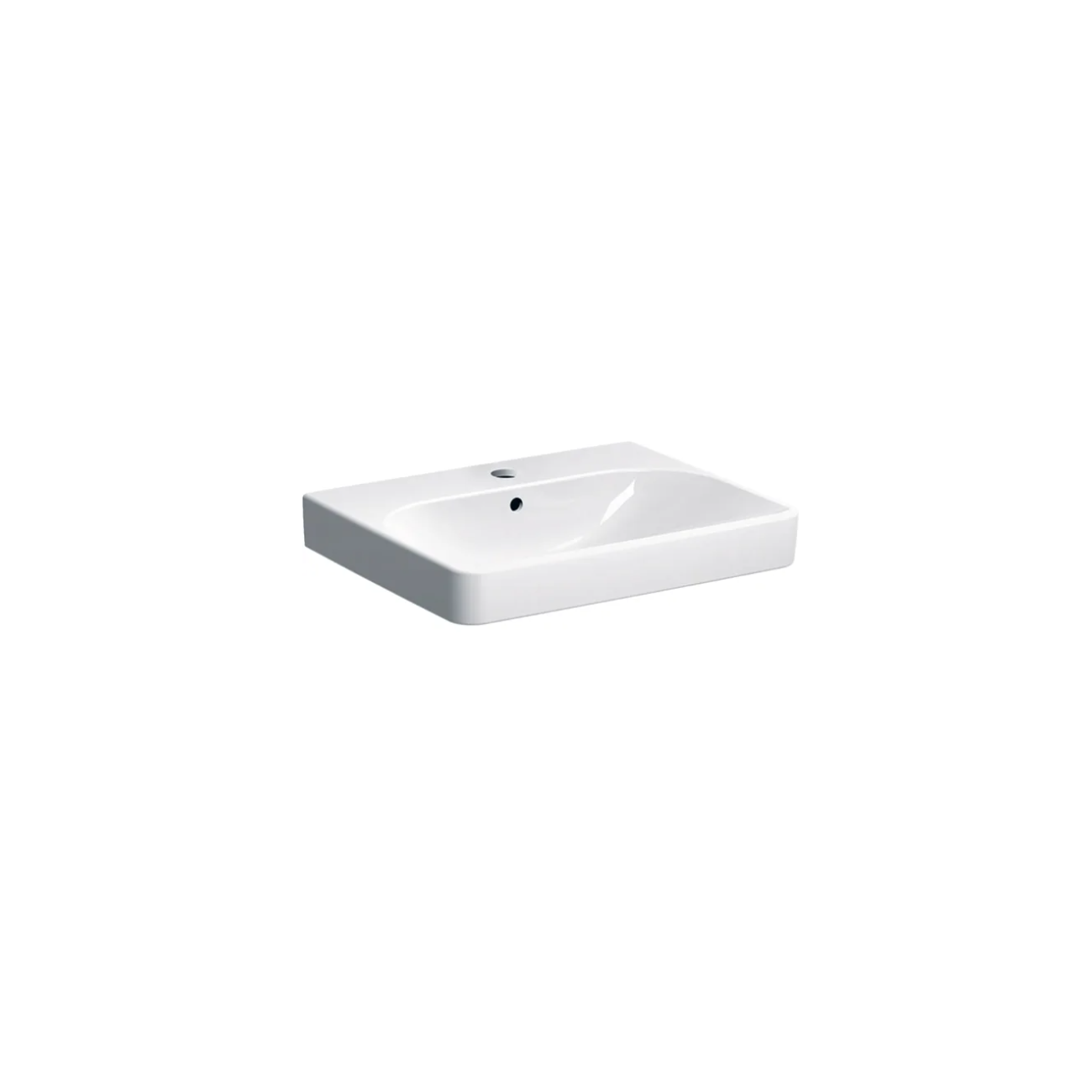 Geberit Smyle, Rectangular basin