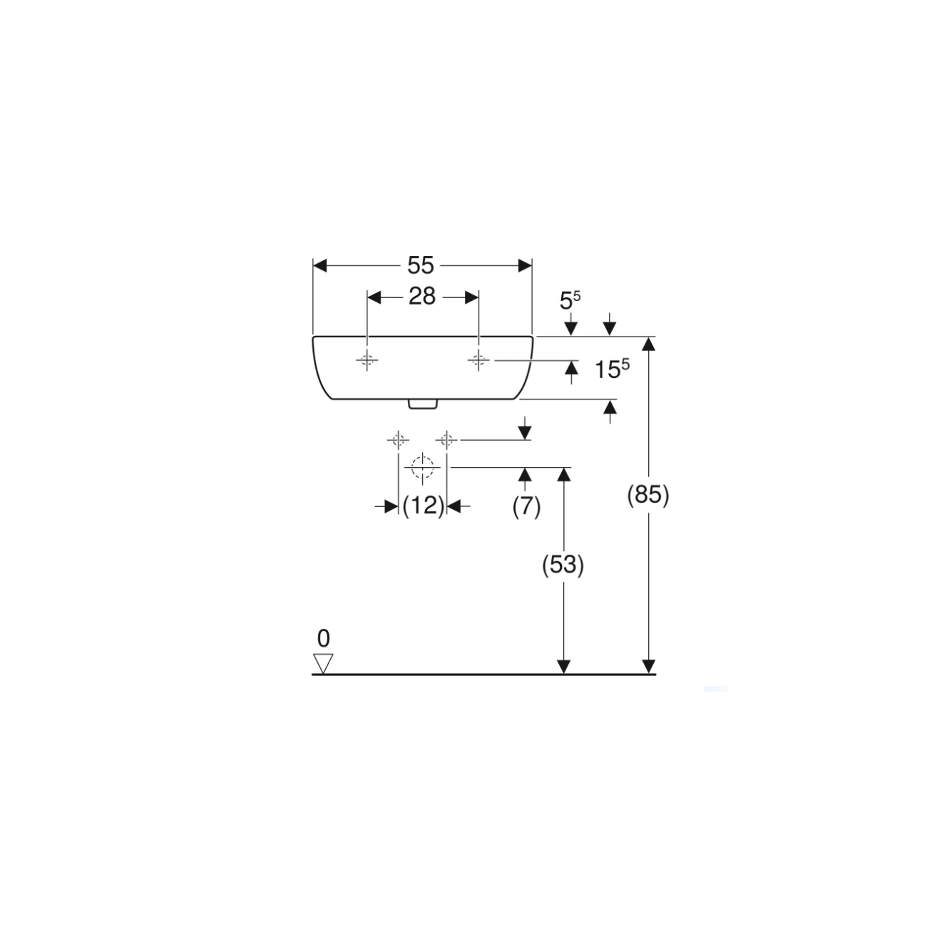 Geberit Fantasia, Lavabo