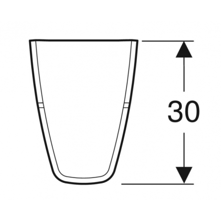 Geberit Fantasia, Demi-colonne