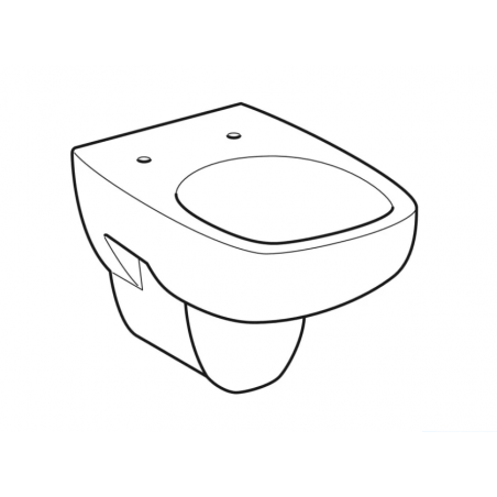 Geberit Fantasia, Wall-mounted toilet