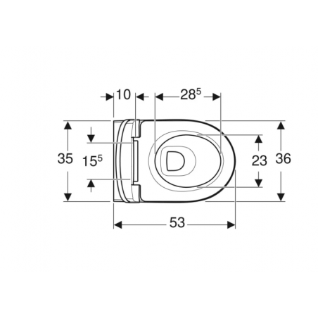 Geberit Selnova Premium, Suspension