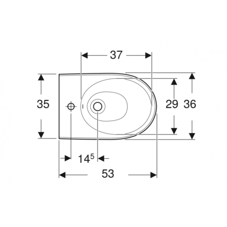 Geberit Sernova Premium, Bidet