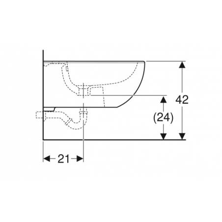 Geberit Sernova Premium, Bidet