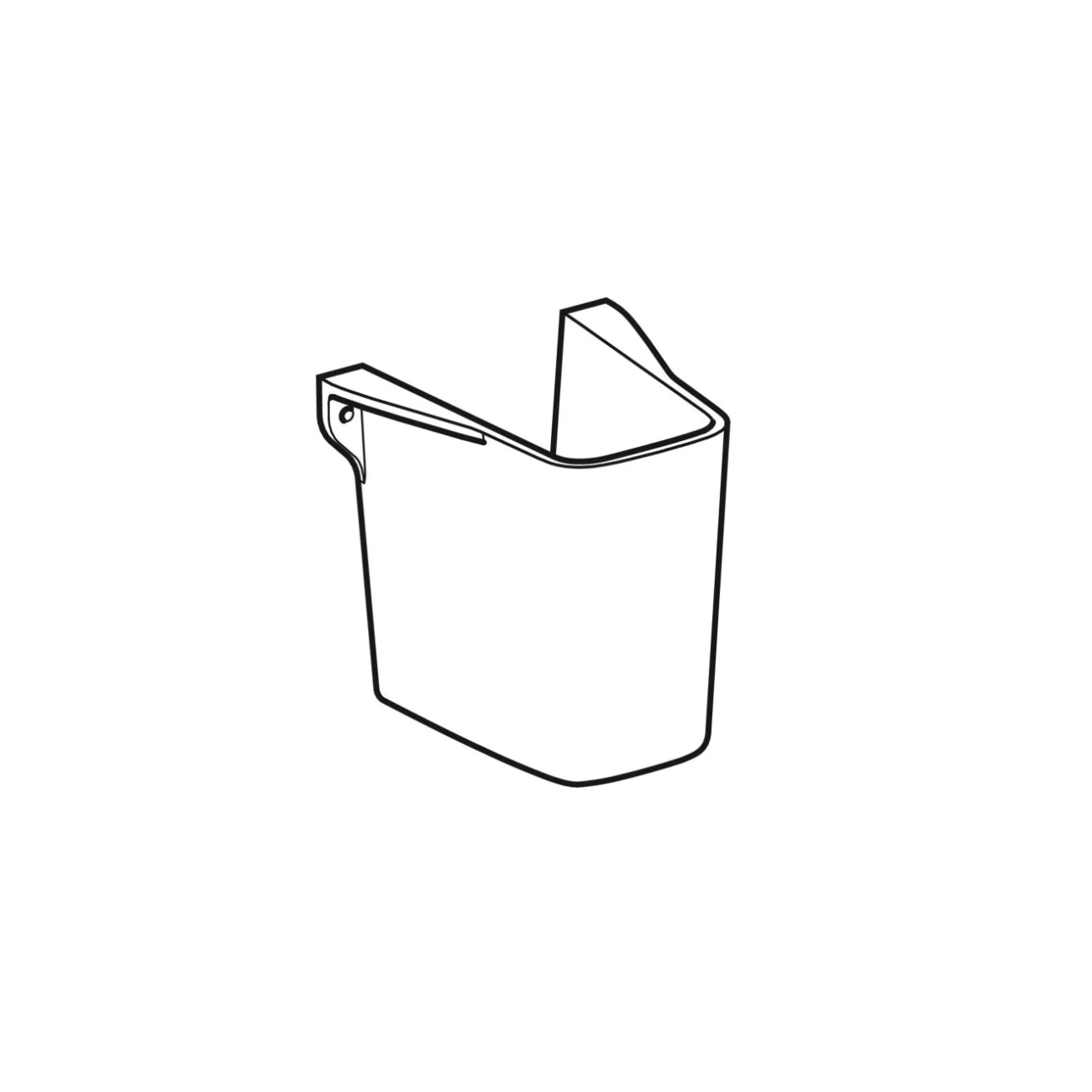 Geberit Selnova Square, Semicolonna