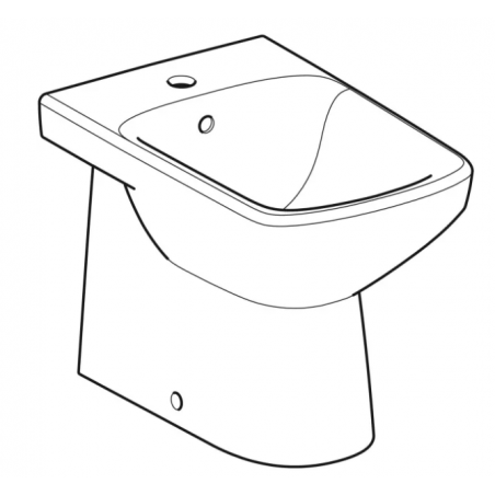 Geberit Selnova Square, Bidet