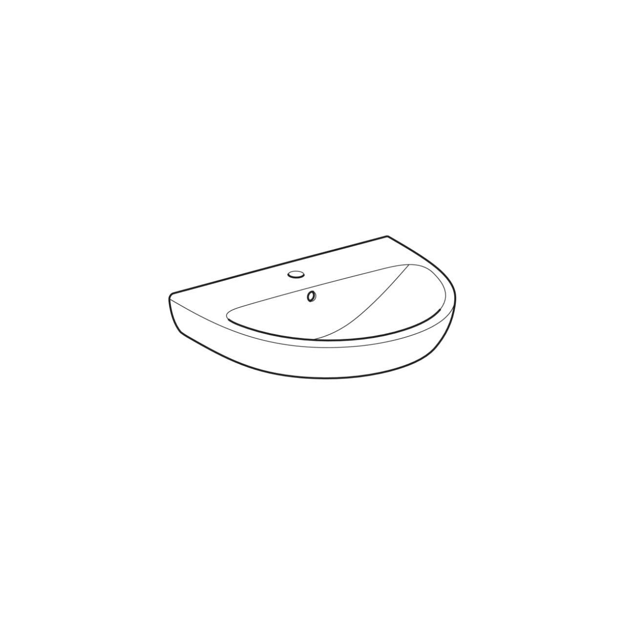 Geberit Selnova, Washbasin