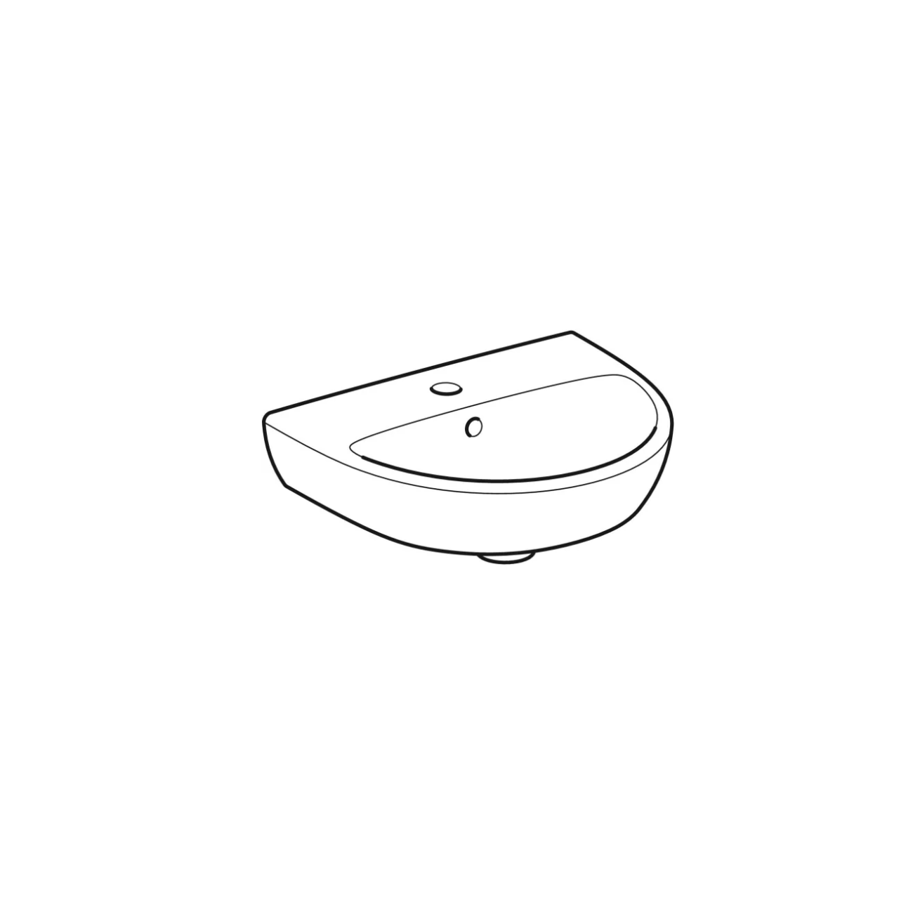 Geberit Selnova, Washbasin