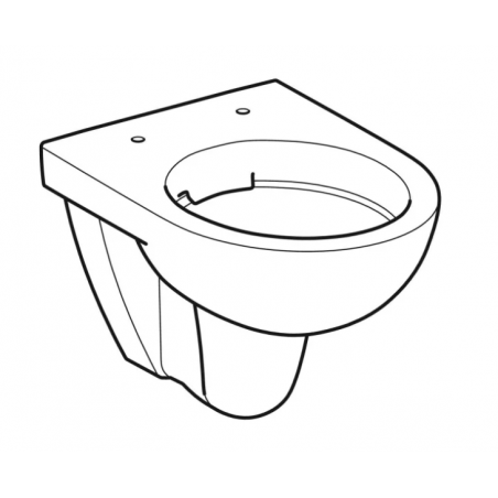 Geberit Selnova Compact, Wall-mounted toilet