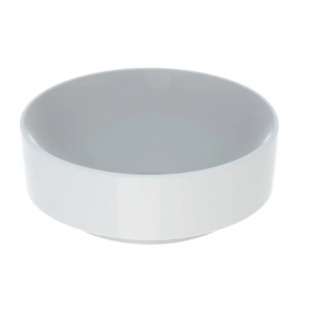 Geberit Variform Lay On, Lavabo à poser rond sans trou
