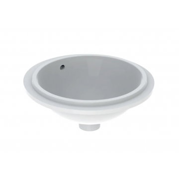 Geberit Variform Under, Lavabo sottopiano incasso rotonado 33