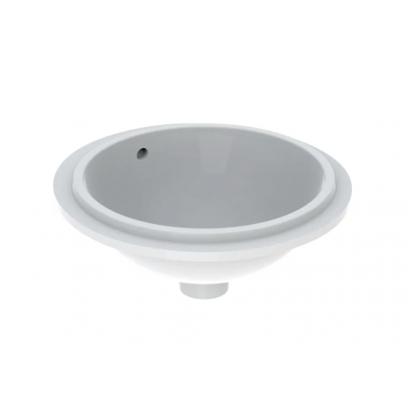 Geberit Variform Under, Lavabo sottopiano incasso rotonado 33