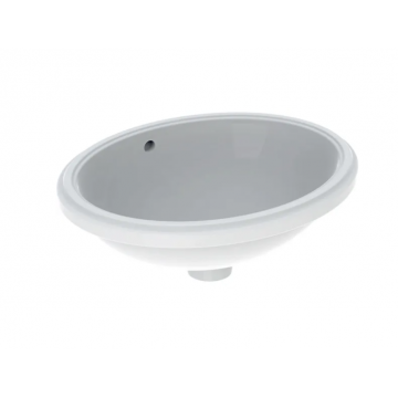 Geberit Variform Under, Lavabo sottopiano incasso ovale 42x33