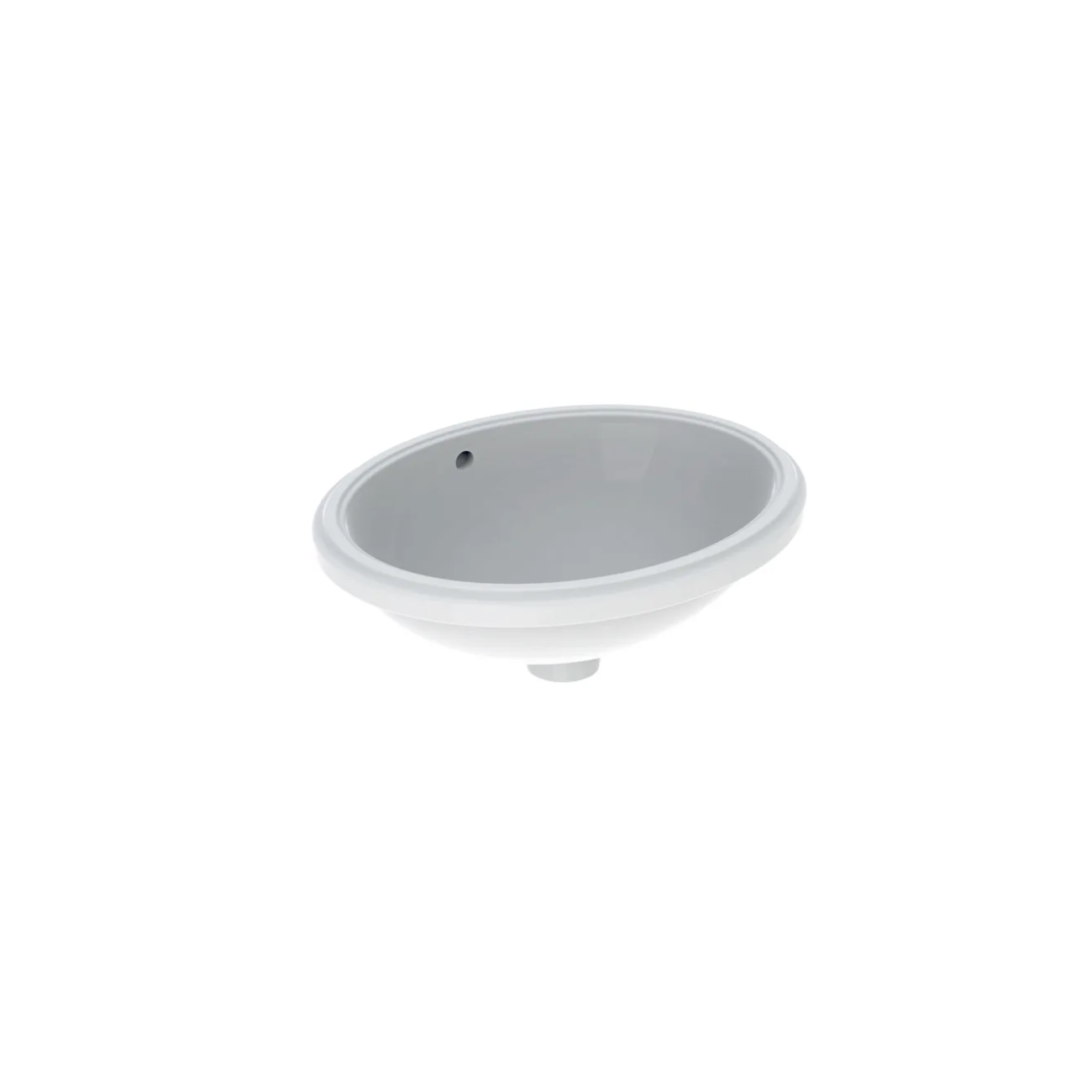 Geberit Variform Under, Built-in oval washbasin 42x33