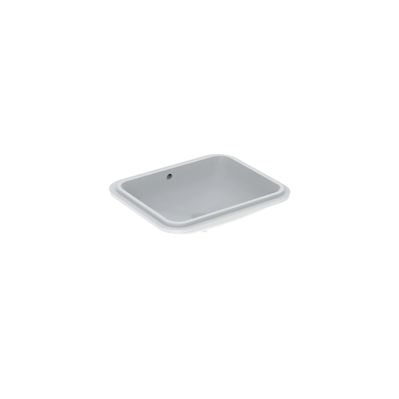 Geberit Variform Under,  Recessed rectangular washbasin 50x40