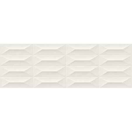 Ragno Tempera Bianco Struttura Trape 3D