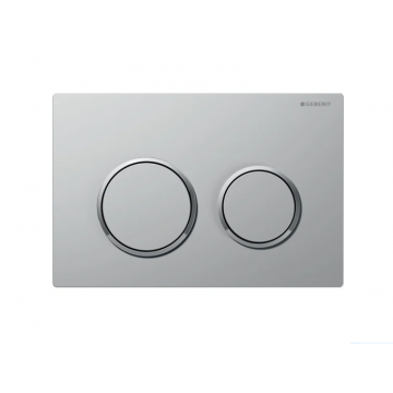 Geberit Omega20, Placche di comando Cromato opaco