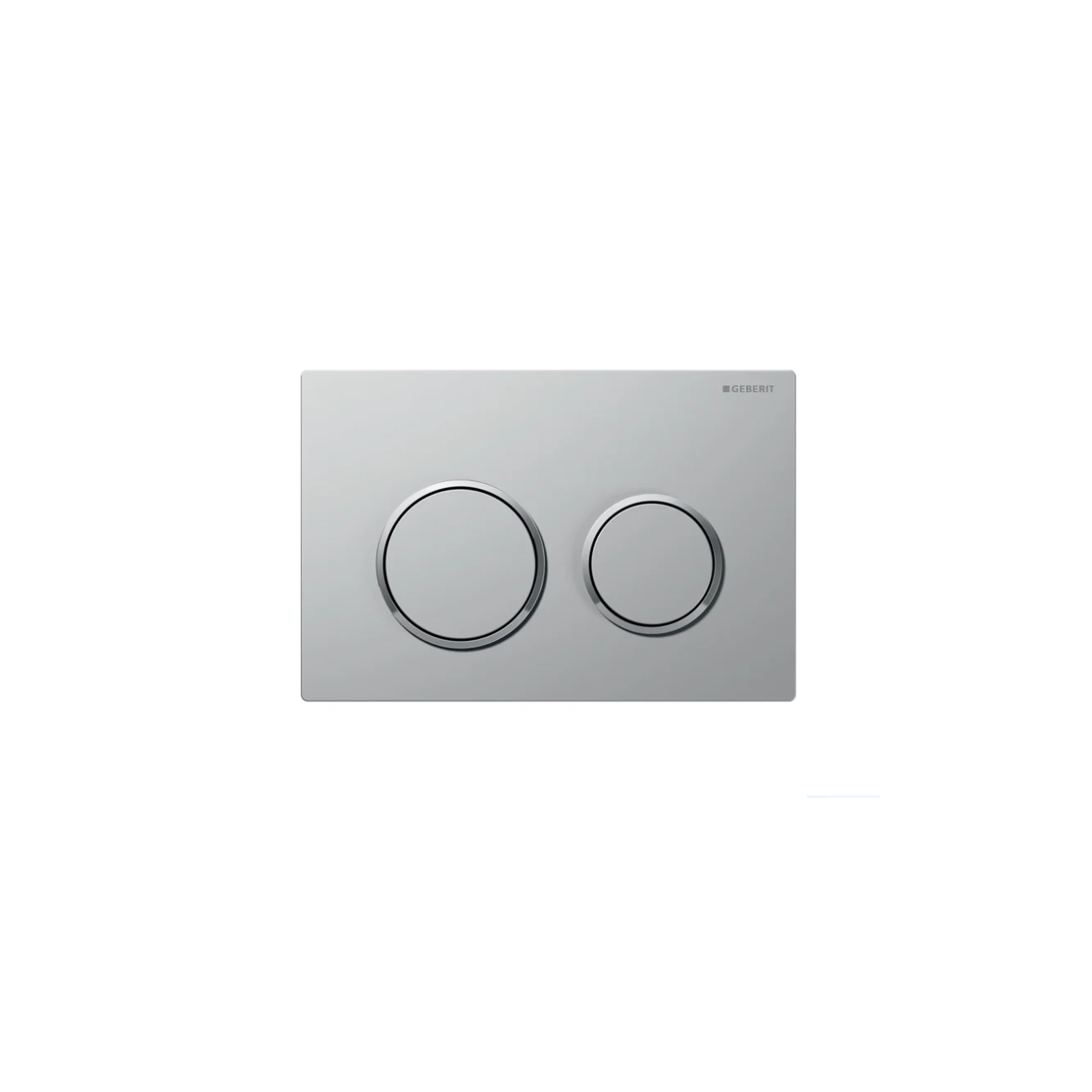 Geberit Omega20, Placche di comando Cromato opaco