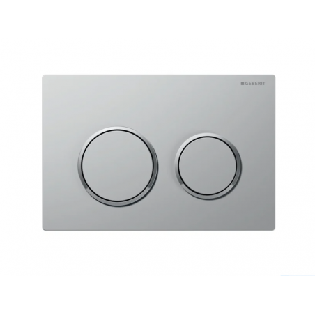Geberit Omega20, Placche di comando Cromato opaco