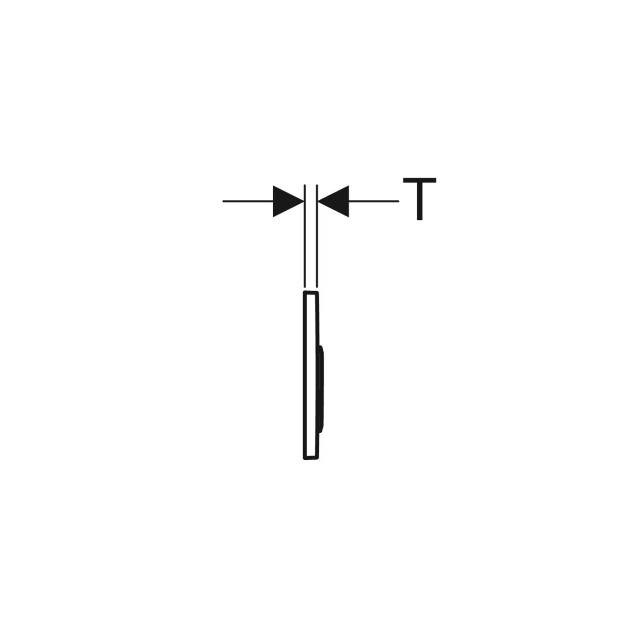 Geberit Omega20, Plaques de commande blanc/or