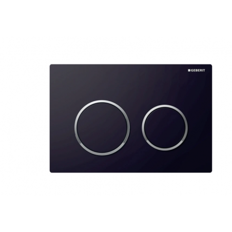 Geberit Omega20, Control plates black/ chrome