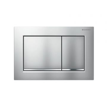 Geberit Omega20, Plaques de commande chromées opaques