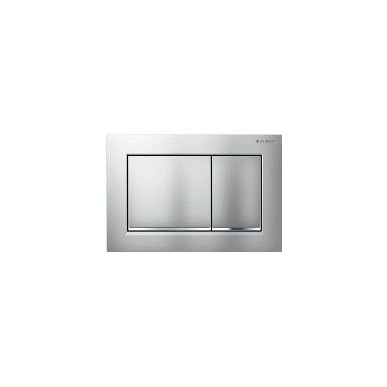 Geberit Omega20, Opaque chrome plated control plates