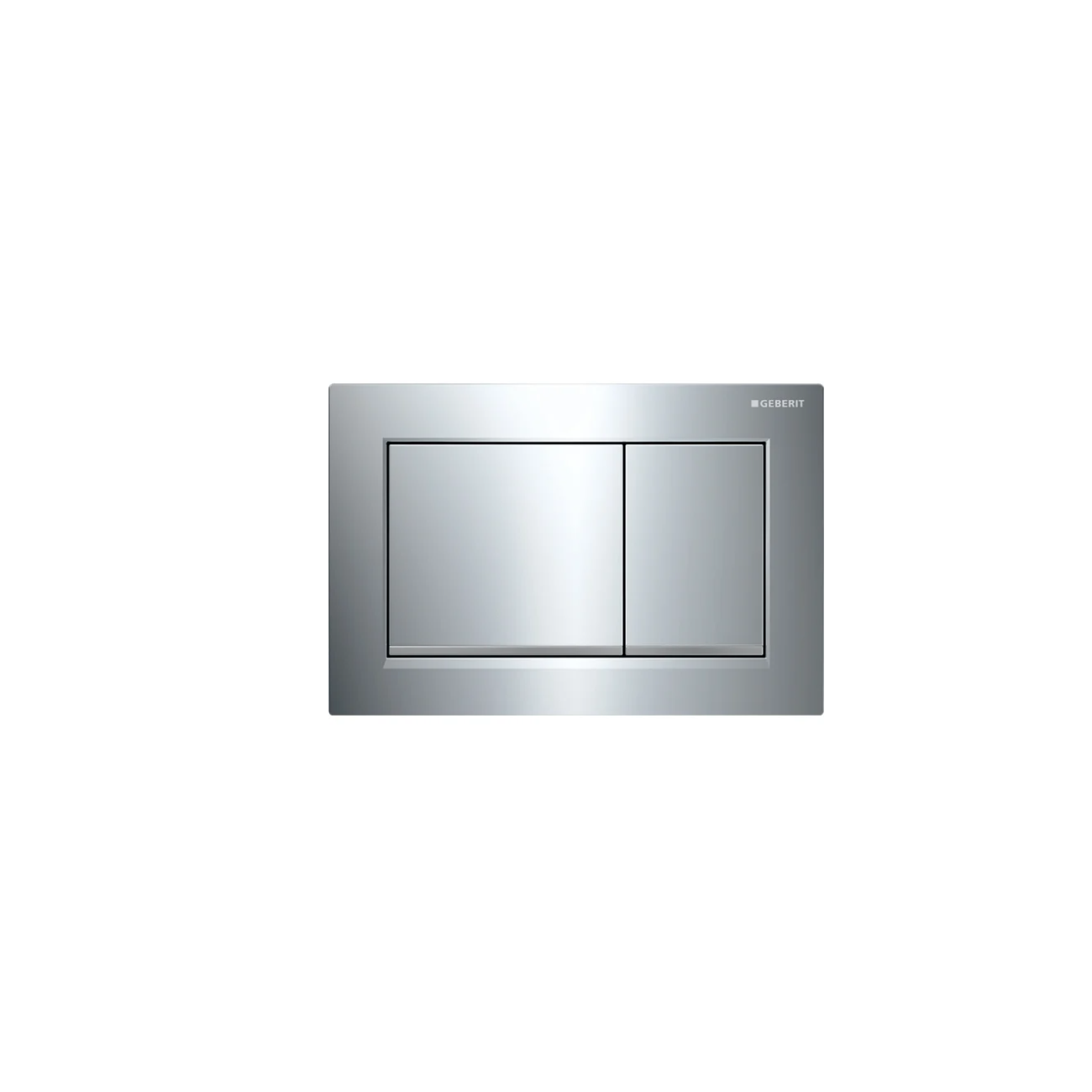 Geberit Omega20, Placche di comando Cromo/Satinato