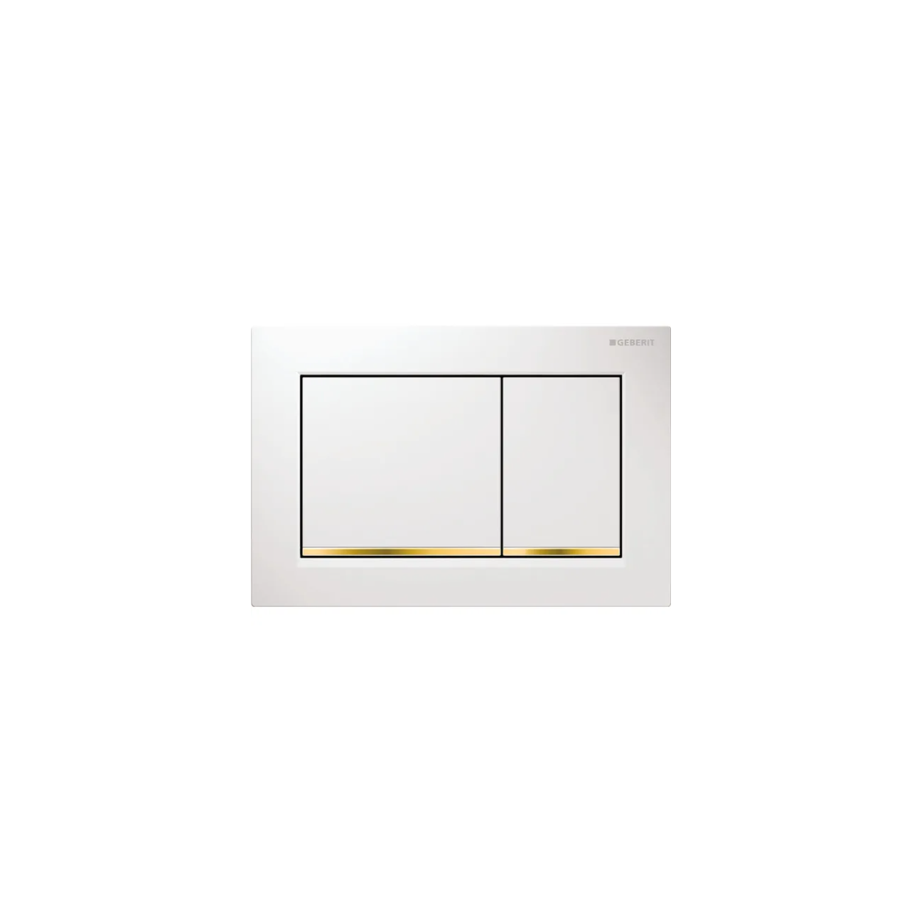 copy of Geberit Omega20, Plaques de commande Blanc/Or