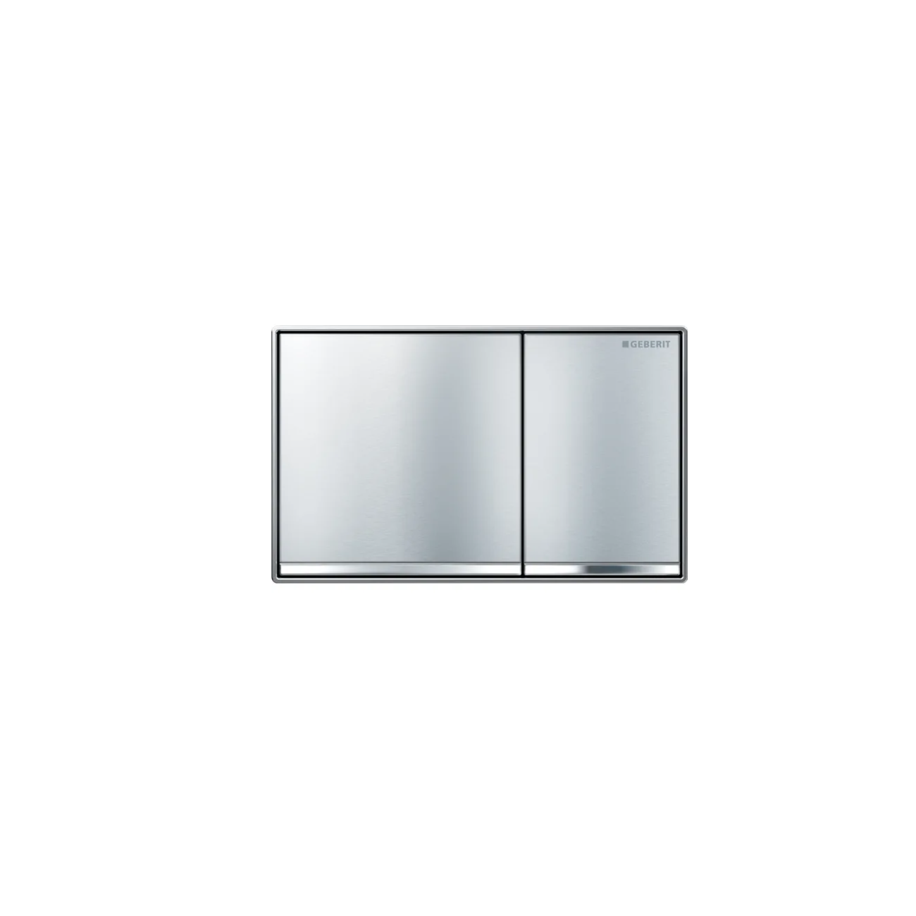 Geberit Omega60, Brushed chrome wall wire control plates