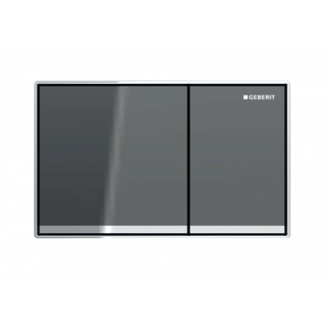 Geberit Omega60, Placcha de commande fil mur couleur Lave