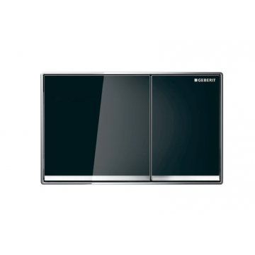 Geberit Omega60, Plaques de commande fil mur Noir