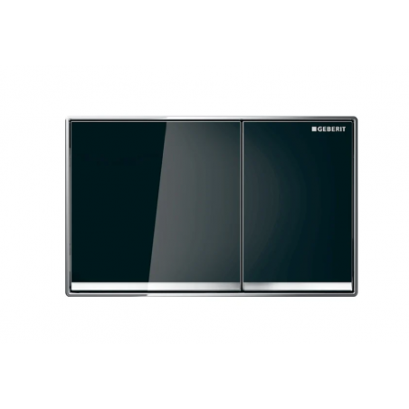 Geberit Omega60, Placche di comando filo parete Nero