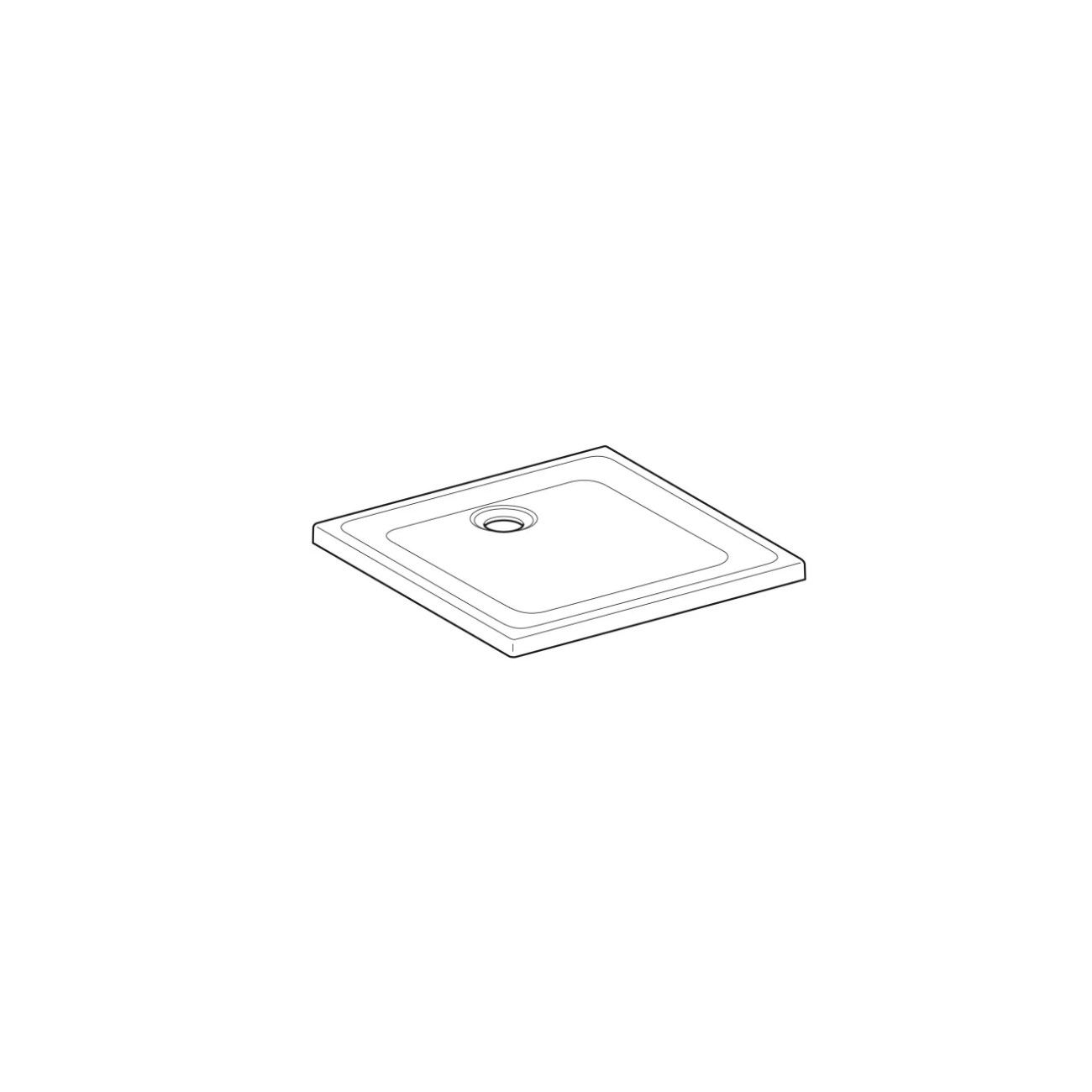 Geberit 45, Receveur de douche