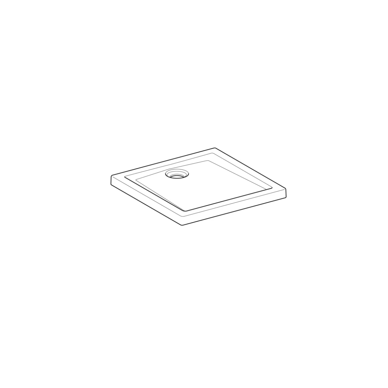 Geberit 60, Piatto doccia