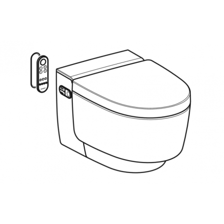 Geberit Acquaclean Mera Classic, Vaso sospeso