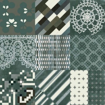 Mutina Azulej Nero Combination