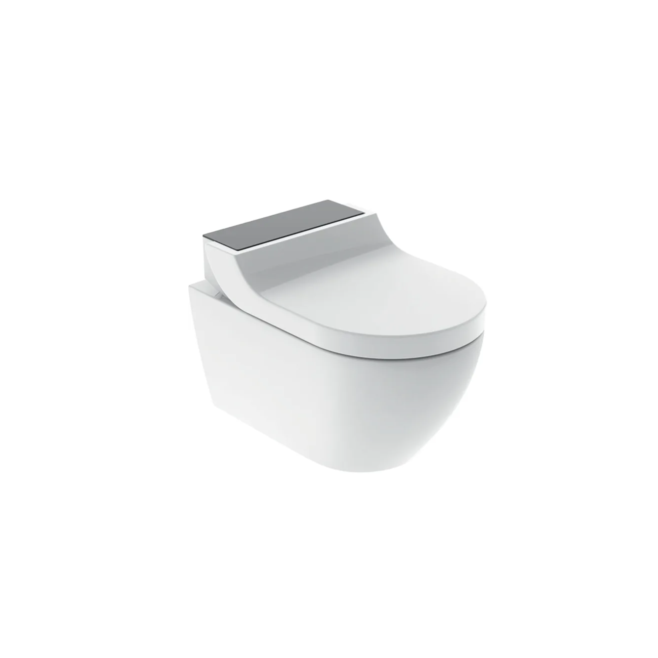 Geberit Acquaclean Tuma Comfort, Ensemble complet vase suspendu rimfree