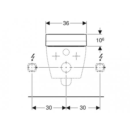Geberit Aquaclean Tuma Comfort, Coprivaso