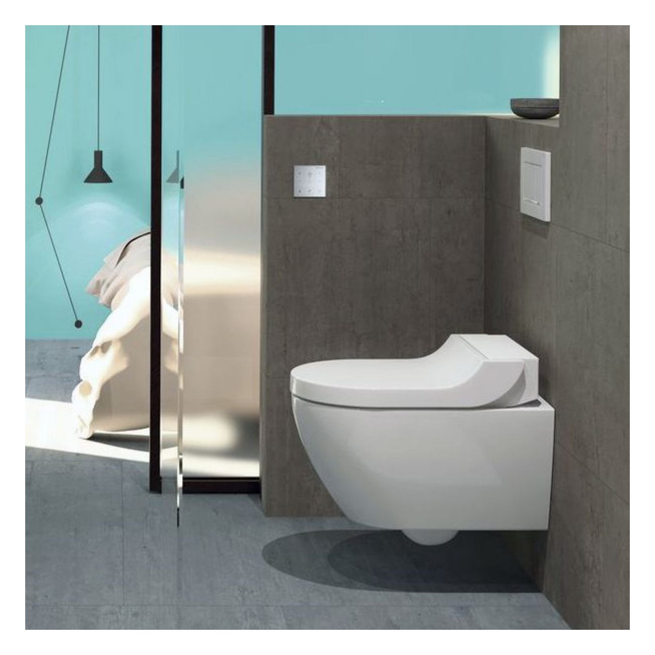 Geberit Aquaclean Tuma Comfort, Coprivaso