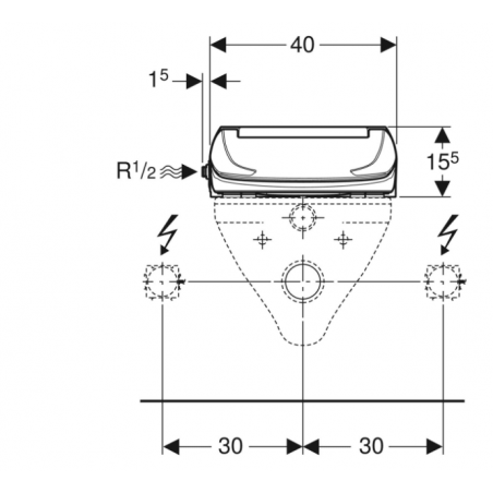 Geberit Acquaclean 4000, Coprivaso